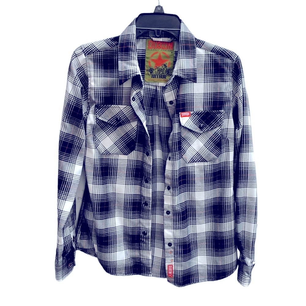 DIXXON Black and White Plaid Jacket